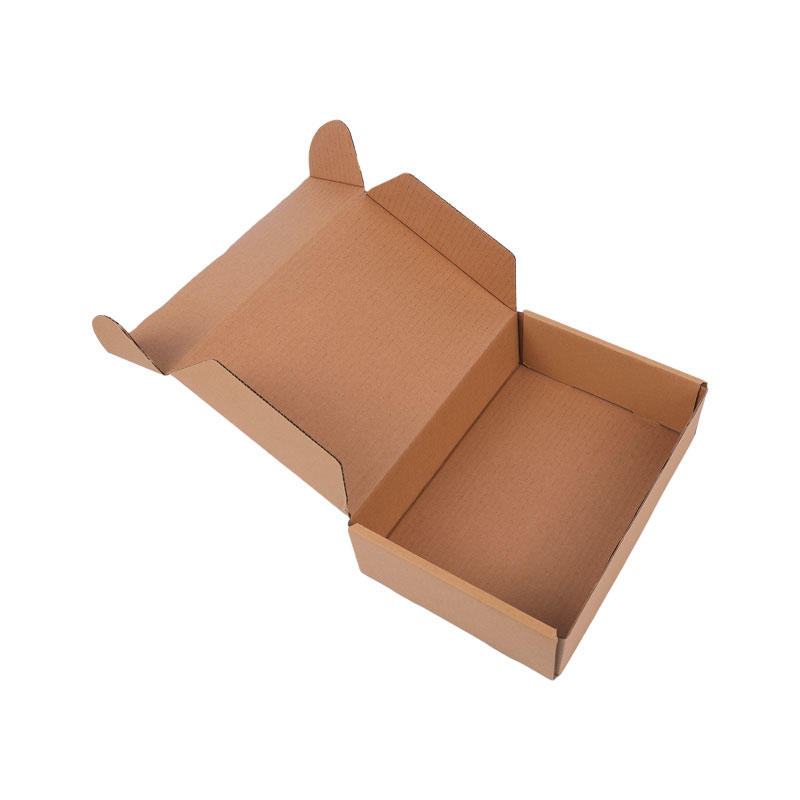 Natural cardboard airplane packaging box