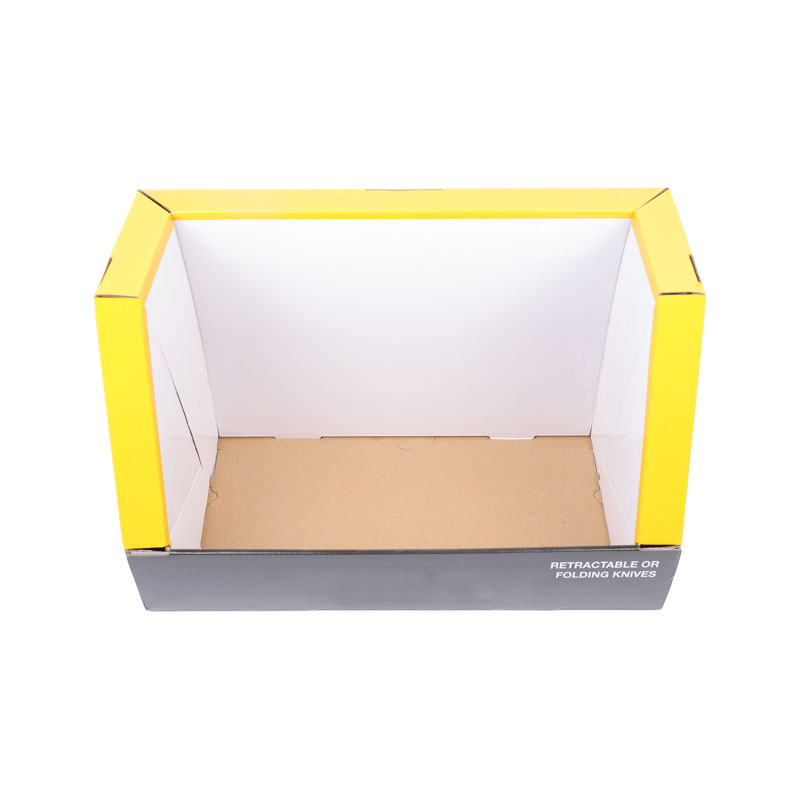 5 color printing tool display corrugated paper box
