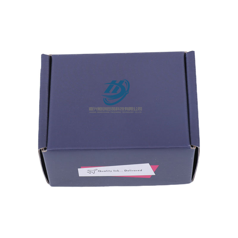 5 color double-sided printing white card corrugated airplane box