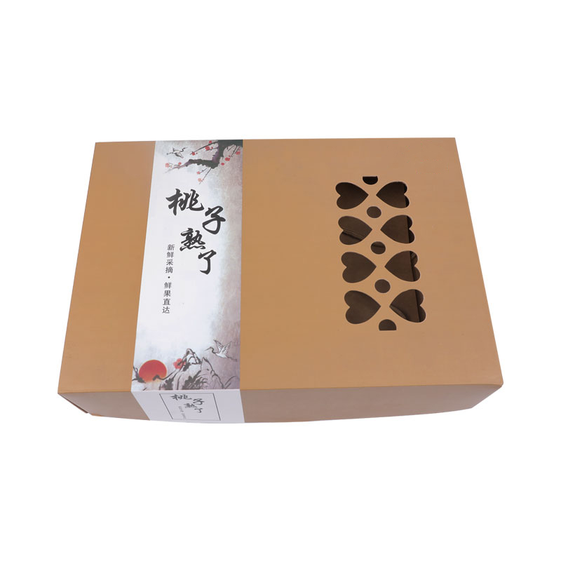 high-end 4 color printing heaven and earth cover high-grade fruit packaging gift box