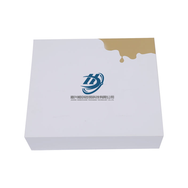 Color printing hot stamping heaven and earth cover cardboard box